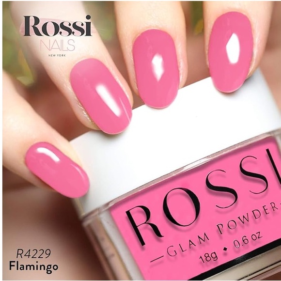 NEW & SEALED - Rossi Nails - RETIRED “Flamingo”(#R4229) Dip Powder 💅🏻 - Picture 2 of 7